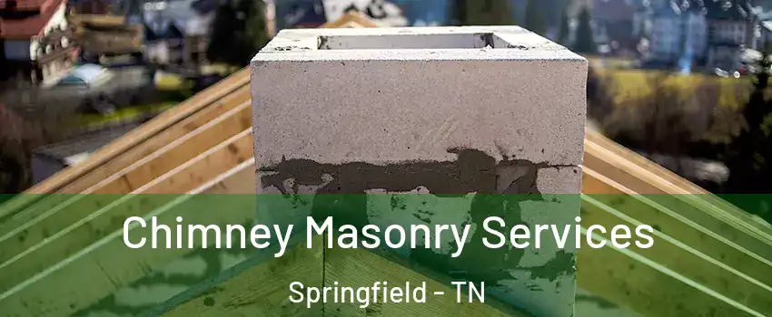 Chimney Masonry Services Springfield - TN
