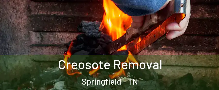 Creosote Removal Springfield - TN