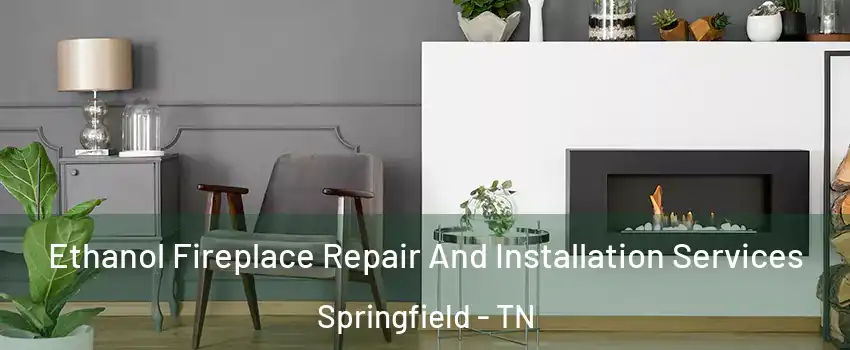 Ethanol Fireplace Repair And Installation Services Springfield - TN