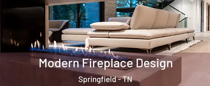 Modern Fireplace Design Springfield - TN